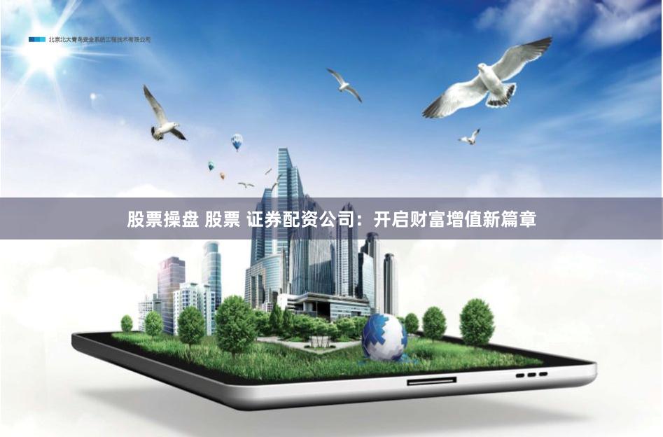 股票操盘 股票 证券配资公司：开启财富增值新篇章